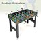 37" Kids Foosball Table 2-in-1 Game with Anti-Slip Handles and Detachable Legs